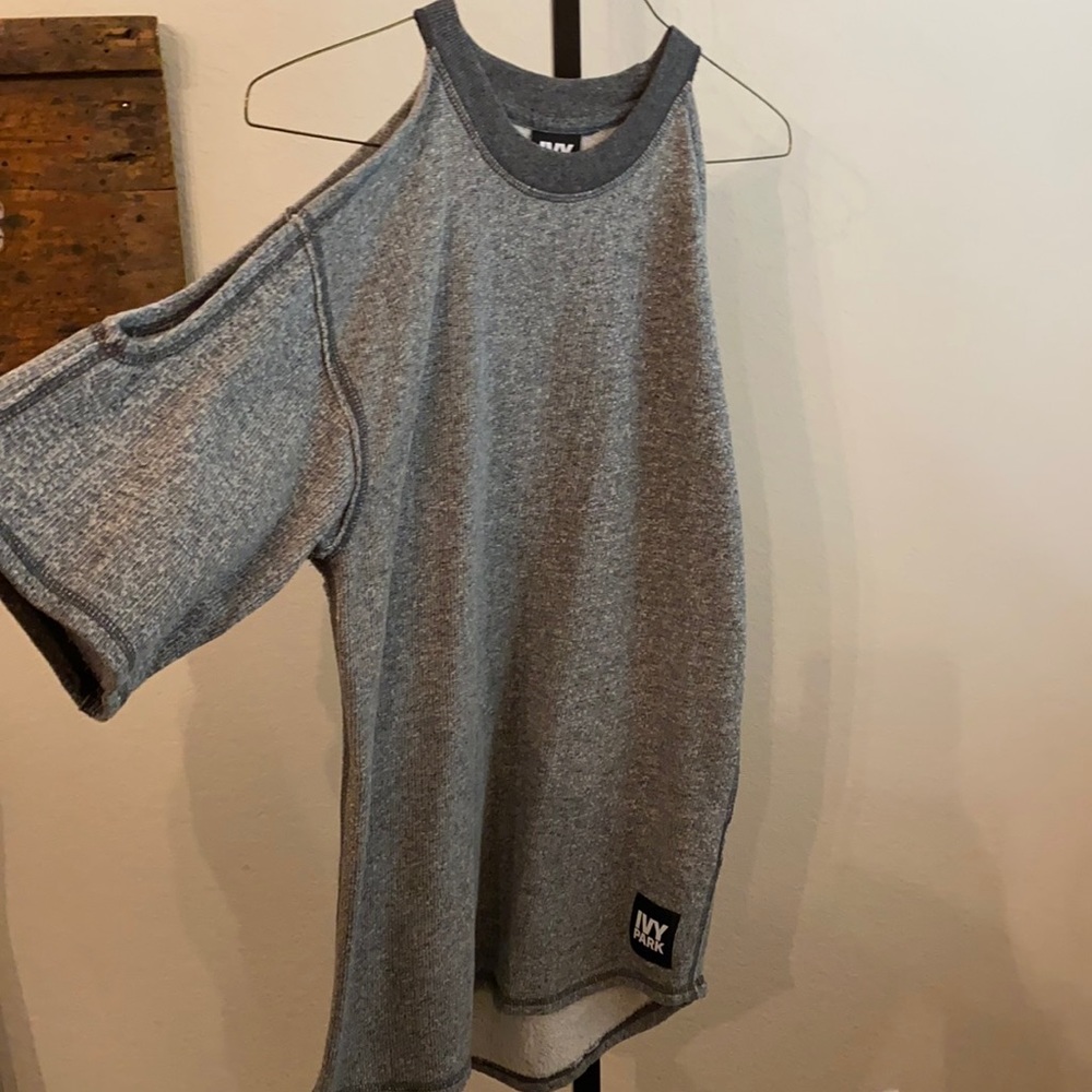Ivy Park oversized open shoulder sweater shirt